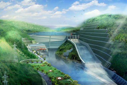 美溪老挝南塔河1号水电站项目